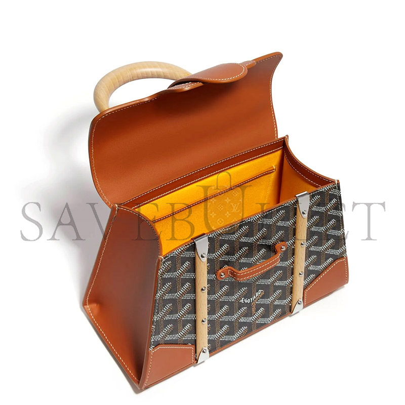 GOYARD SAÏGON STRUCTURÉ MINI BAG SAIGR2MINTY01CL03P (20*15*7.5cm) GOYARD SAÏGON STRUCTURÉ MINI BAG SAIGR2MINTY01CL03P (20*15*7.5cm)